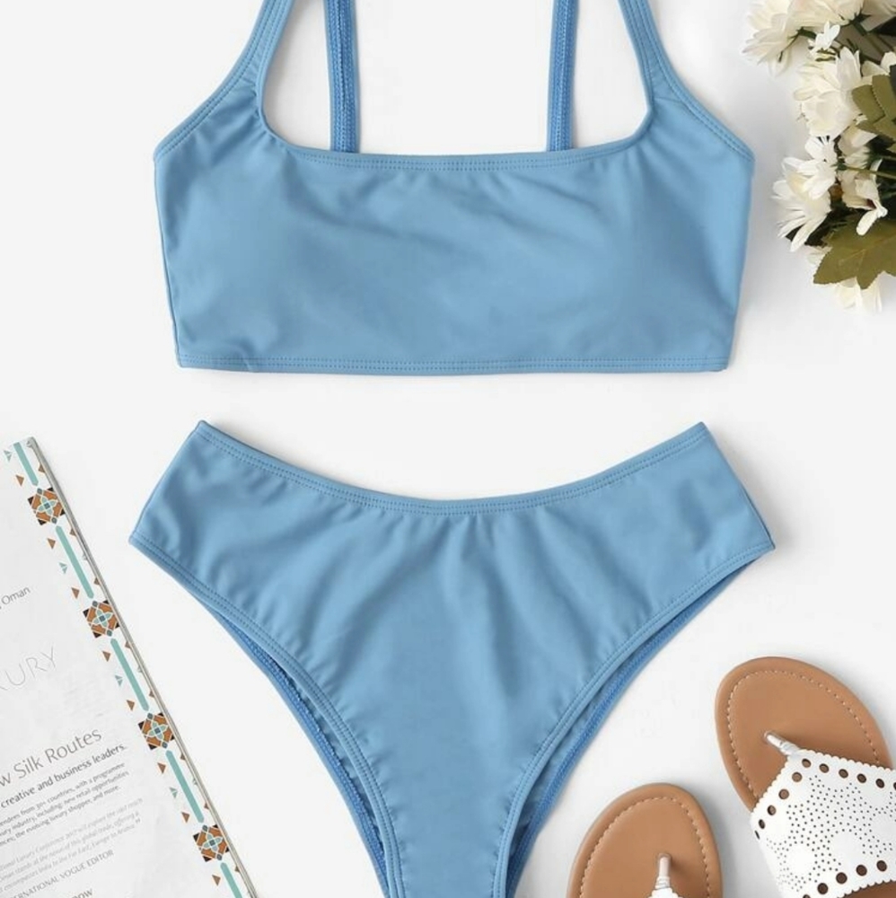 Medium light blue Swim suit